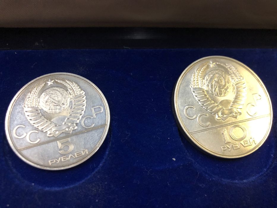 Монеты СССР олимпиада серебро: 3 200 грн. - Коллекционирование Николаев ...