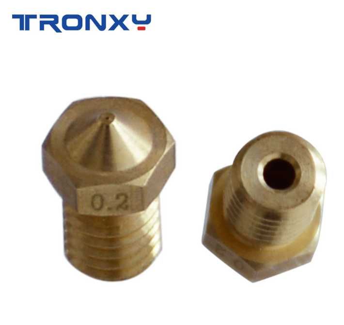 Dysza do drukarki 3D tronxy MK8 M6, złącz pneumatyczne, sprężynki