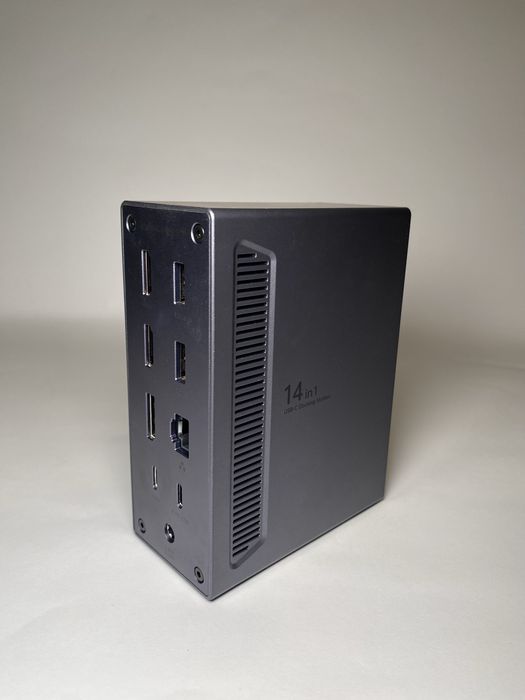 Концентратор UGREEN CM843 14в1 USB-C HDMI DP PD