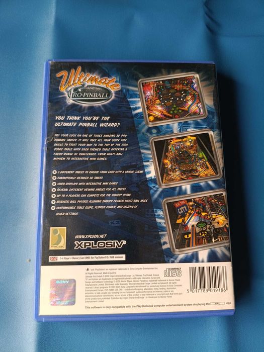 PS2 Ultimate Pro Pinball