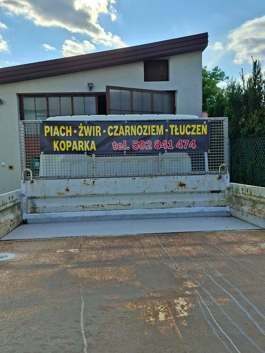 Usługi Koparka ładowarka, transport materiałów sypkich, szamba betonow