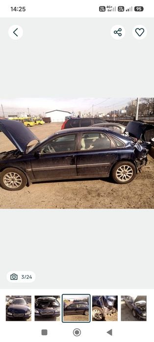 Volvo S80 2.4 бензин 140 л.с АКПП 2001г.в.