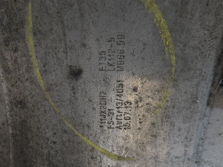 Felgi Schmidt Fs line oryginał 20" 11j 9.5j 5x112 5x120 Radinox 3TLG