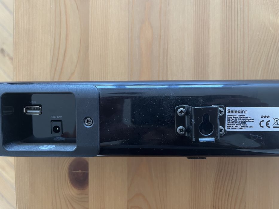 Coluna Soundbar SelecLine – Compacta e Versátil