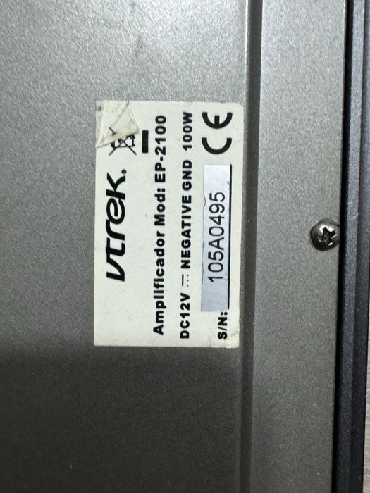 Amplificador auto de 600w