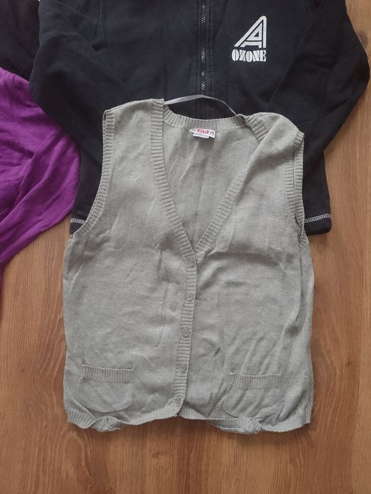 Paka ubrań M swetry bluza kamizelka