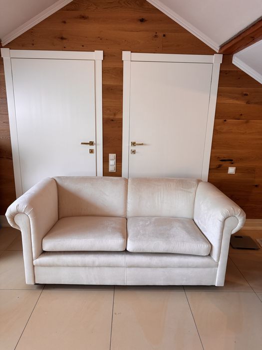 Elegancka kanapa 2-osobowa | NOWE OBICIE | 190 cm | Stan idealny