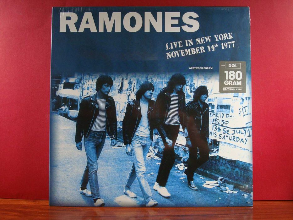 Ramones - Live In New York / Novo - Selado / LP / EU / 2017