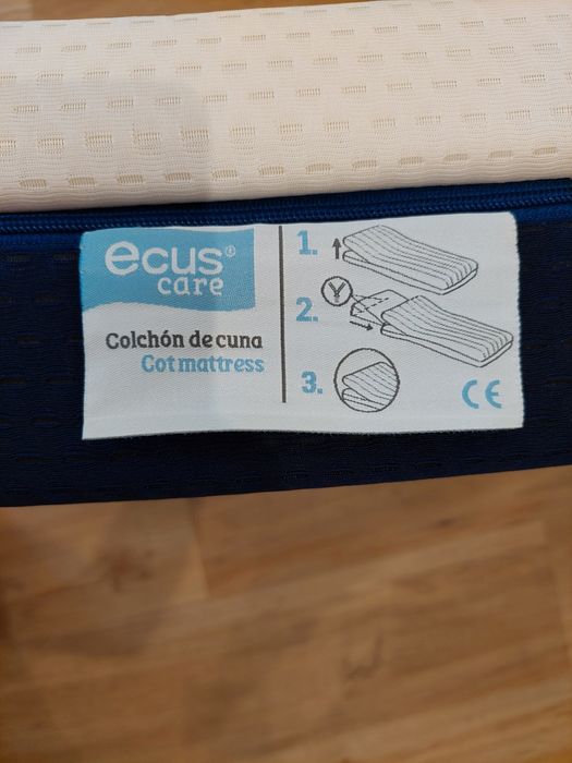 Colchão Berço Ecus Care 120x60
