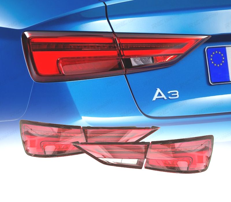FARÓIS AUDI A3 8V 13-16 LOOK RESTYLING