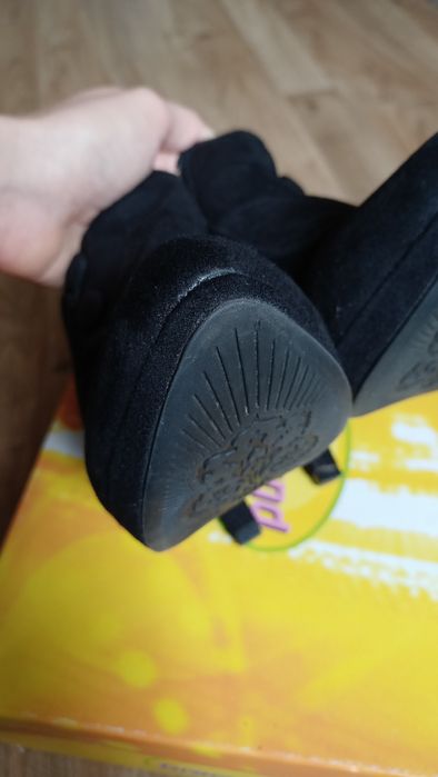 Buty botki na obcasie Graceland