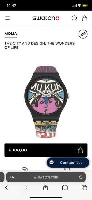 Swatch MOMA novo