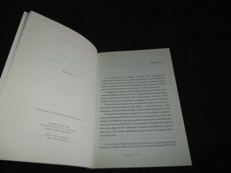 Livro Credo Tomás de Aquino Teofanias