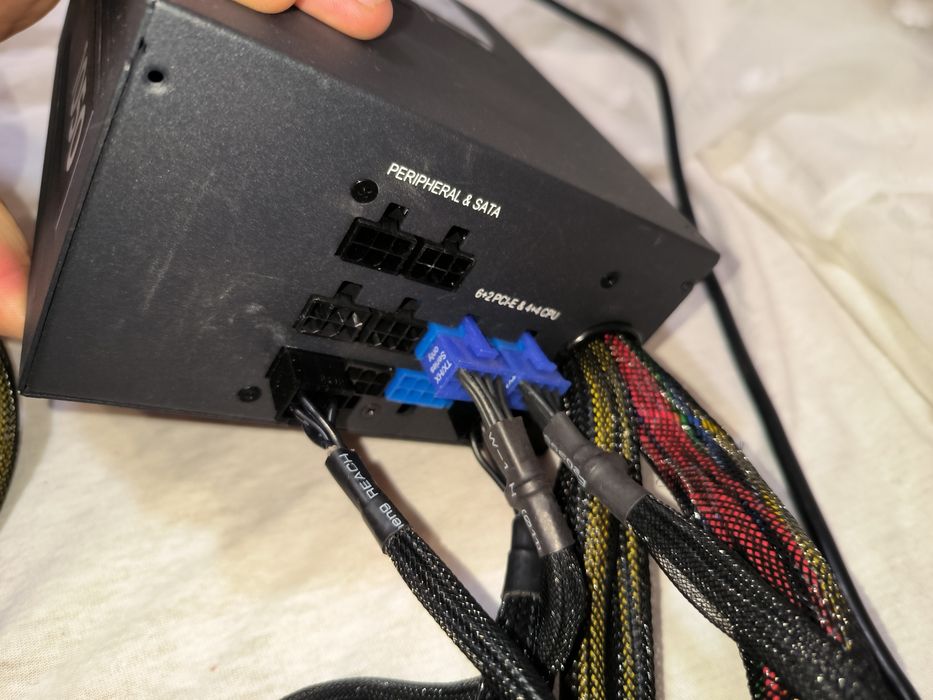 Corsair HX1050 1050W (CMPSU-1050HX) 80 PLUS Silver Semi-Modular Блок живлення бж бп блок питания  rtx rx gtx gt gaming OC plus mx
