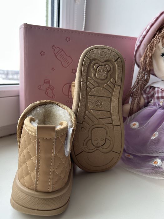 черевики для дівчинки зима