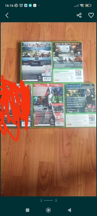 Zestaw gier na XBOX360