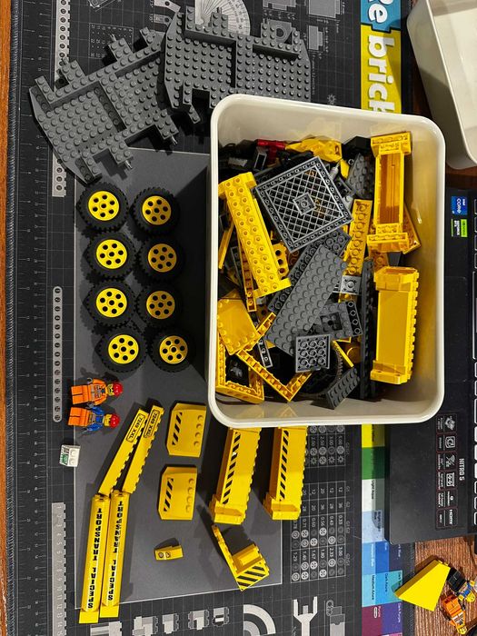 Lego City 7249 Wielki Mobilny Dźwig