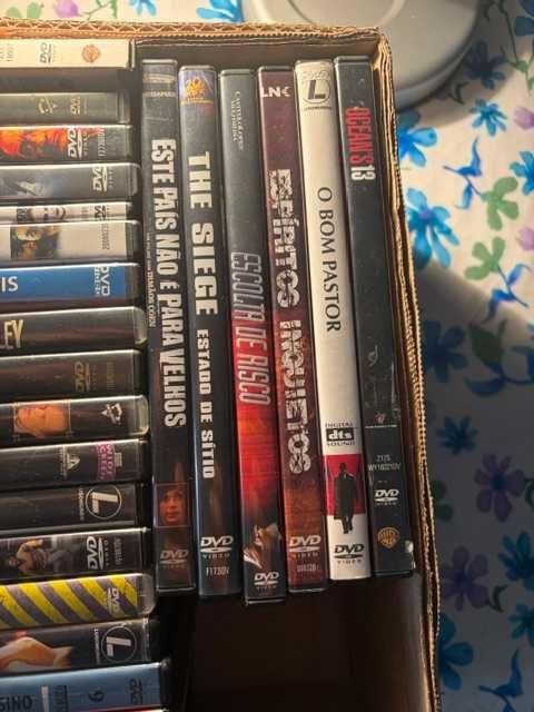 DVDs - Coleção privada de cinema de autor, independente e premiado. Ex: Mulholland Drive, Paris Texas, A Rede Social, Gran Torino, e muitos outros.