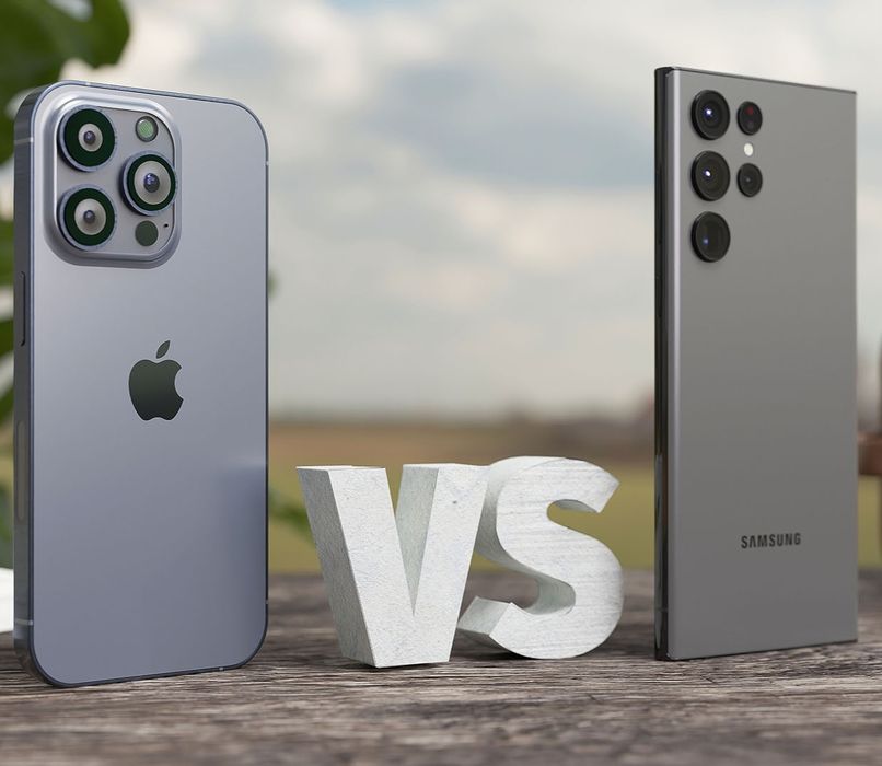 Телефони Samsung, iPhone