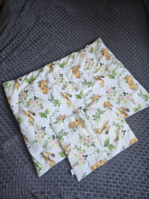 Pościel niemowlęca dla dziecka do łóżeczka szalone nitki