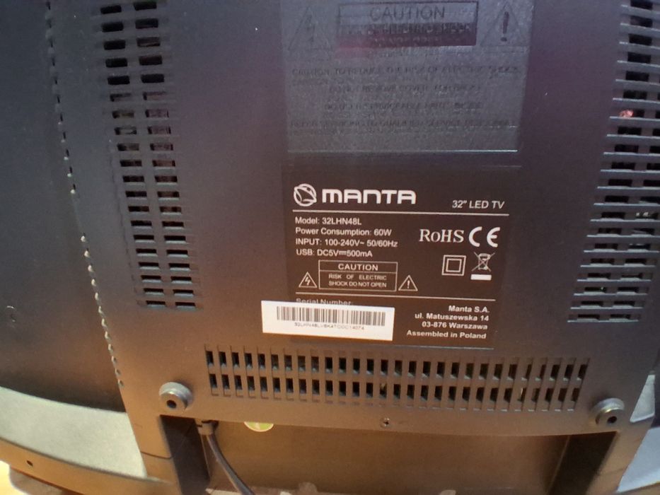 Telewizor MANTA 32 cale