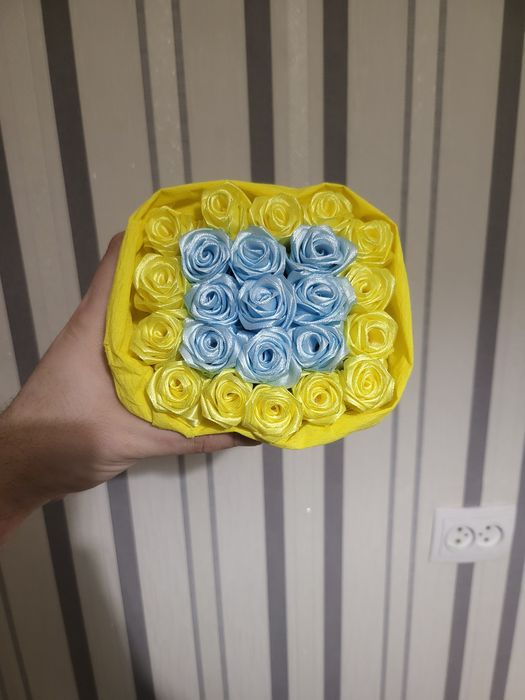 Букет квітів ручної роботи