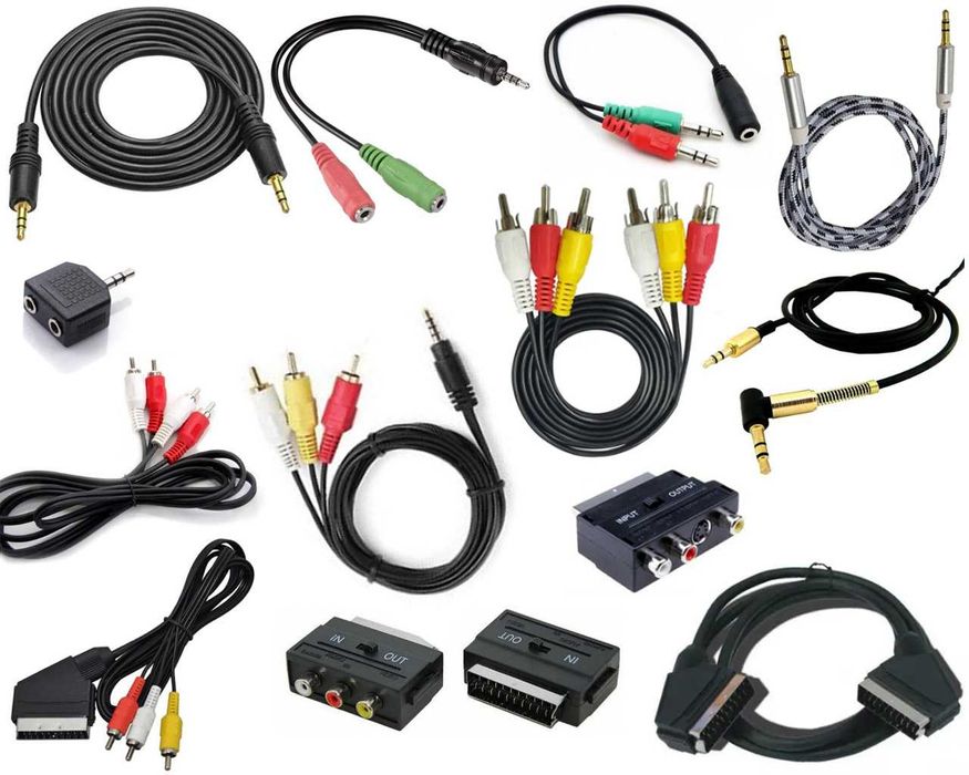 Кабель  220V Блок живлення 12V 5V 6V Адаптер USB Перехідник