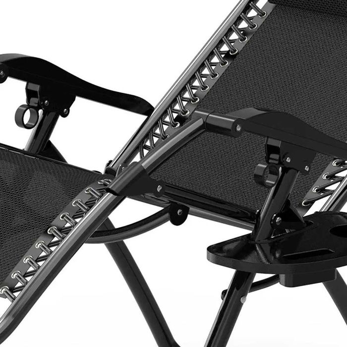 Розкладне крісло шезлонг садовий Zero Gravity WCG R-03 + матрац