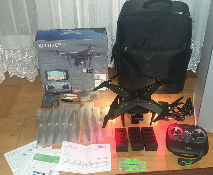 Xiro Xplorer X + 4 baterii,plecak.