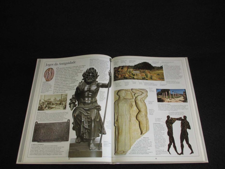 Livro Jogos Olímpicos Chris Oxlade Enciclopédia Visual Verbo