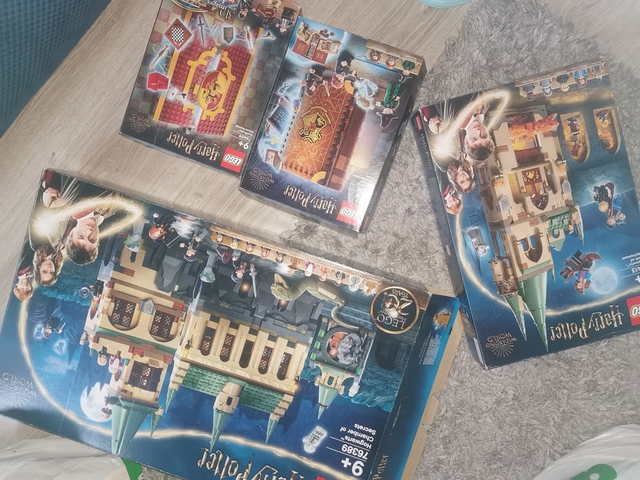 4 zestawy lego Harry Potter