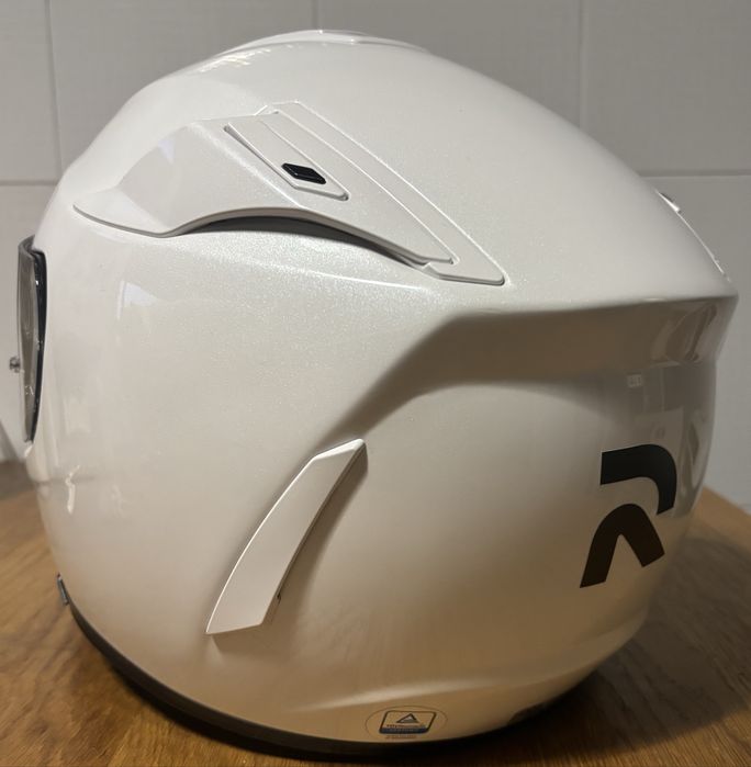 Capacete  branco pérola HJC  RPHA 70 em ótimo estado, tamanho 60/61