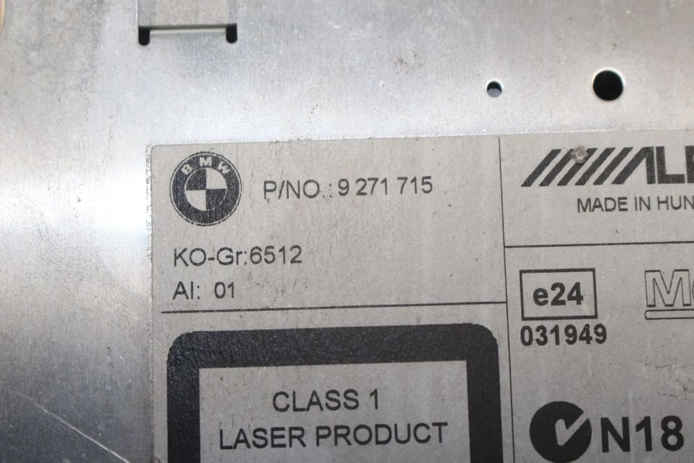 Rádio / auto-rádio BMW 1 (F20)