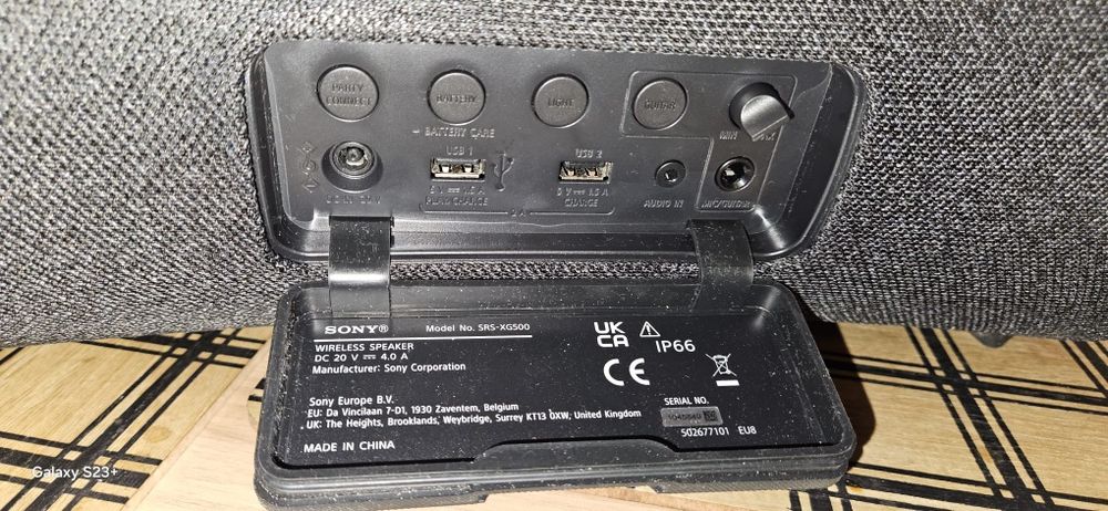 SONY SRS-XG500 ⭐︎新品未開封 SRS-XG500 | アクティブスピーカー／ネックスピーカー | ソニー