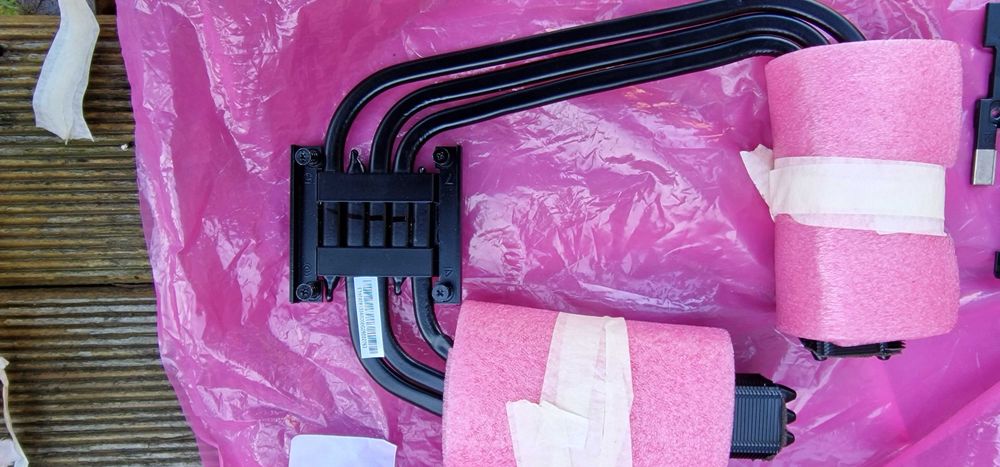 Msi GT73 części, chłodzenie heatsink  zasilacz