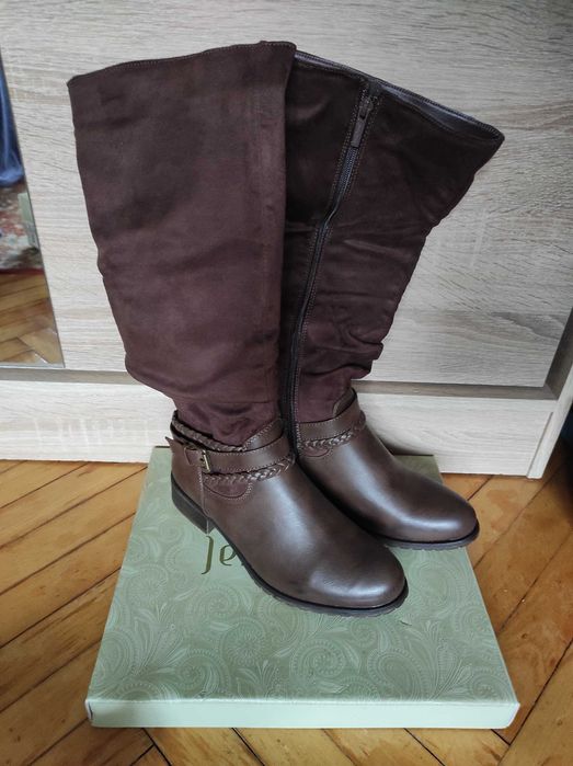 Kozaki zimowe - rozm. 39, piękne!