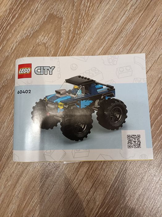 LEGO CITY duże auto+ instrukcja