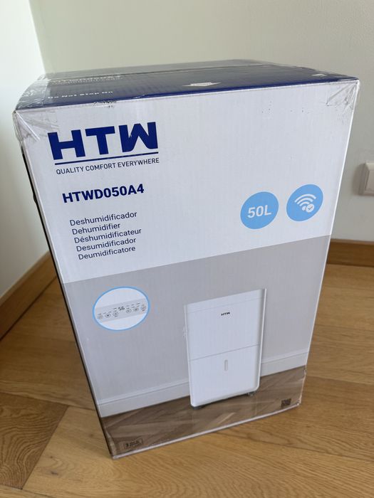 Desumidificador HTW 50 litros Wi-Fi (NOVO c\ garantia)