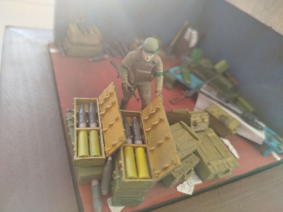 Діорама "Трофеї ", масштаб 1:35