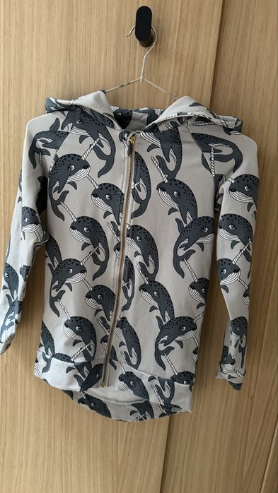 Dear Sophie bluza nerwale szara modna piekna 134/140