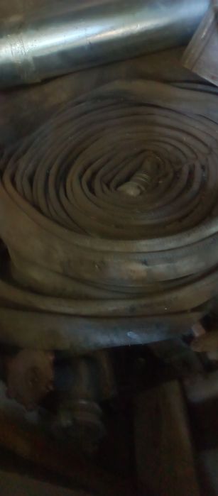 Мотопомпа со шлангом