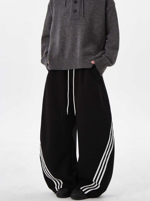 Широкі спортивні штани унісекс M  baggy широкие бегги