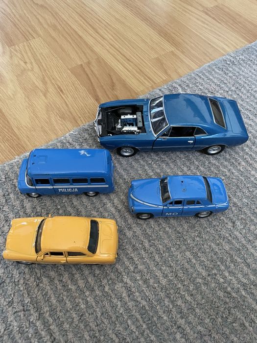 Zestaw stare auta zabawki kolekcje