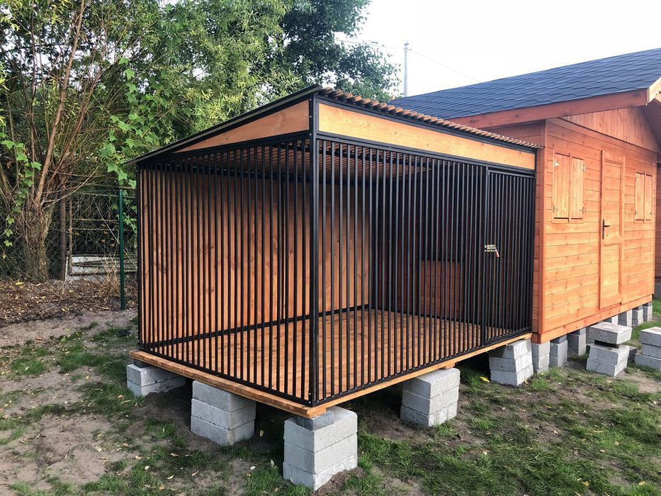 Kojec dla psa - Super boks, wytrzymała klatka, zagroda Idealne warunki