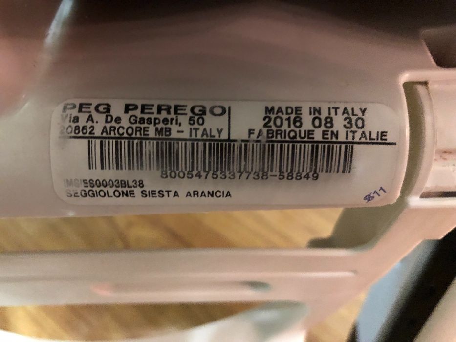 Стульчик для кормления Peg Perego Siesta.