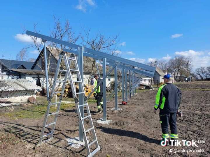 Сонячні панелі LONGi Solar комплекти + монтаж