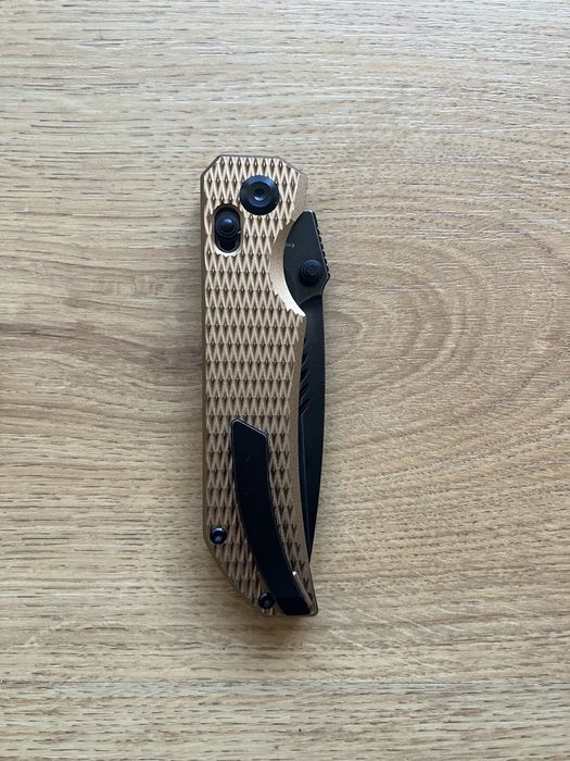Nóż, scyzoryk Tenable Eaglestrike aluminium, diamentowy wzorzec