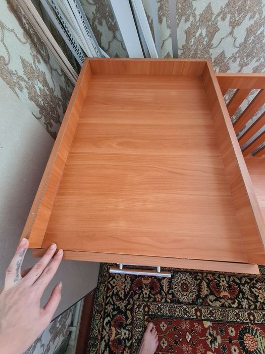 Продам ліжечко дитяче від 0 до 5 років 4в1