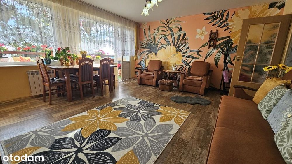 Przestronne mieszkanie 48,1 m² | 2 pokoje