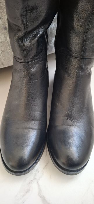 Сапаги  зима р.37  кожа